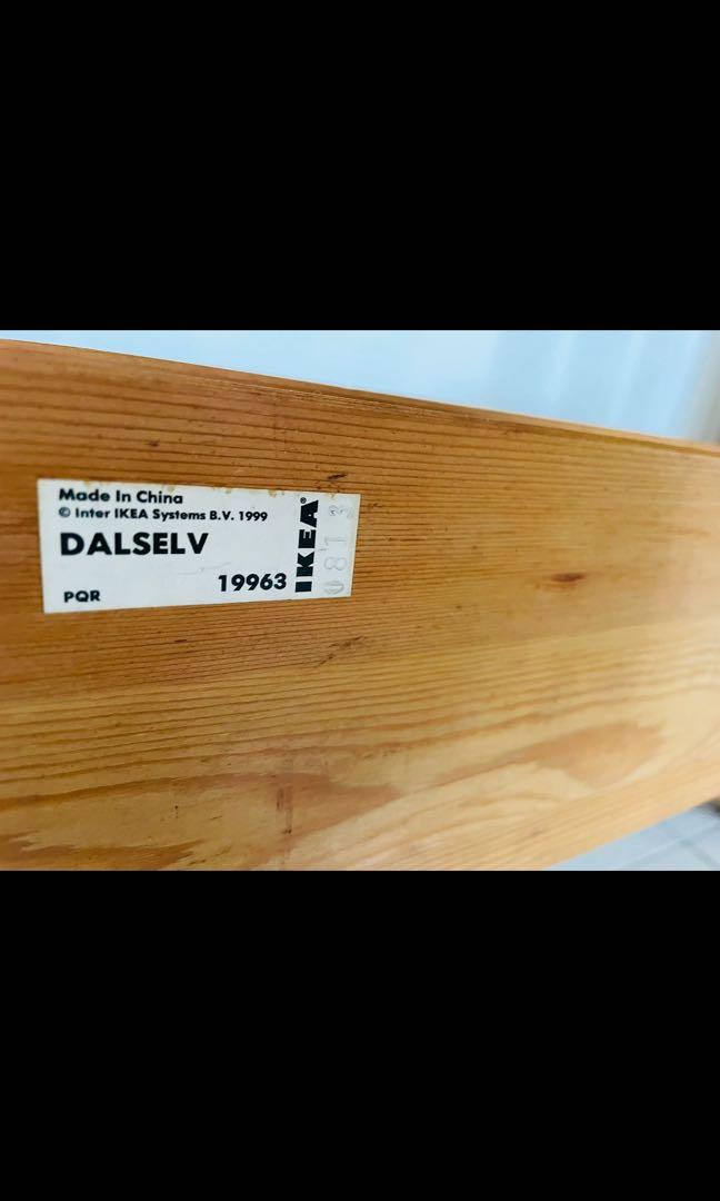 IKEA bed frame (Category: Bed Frames & Mattresses) located in Singapore. Submitted by hoess (Listing ID 1154404792, Image 2). Description: IKEA single bed frame - still in good condition - assembly is required - exclude matress - self collection .