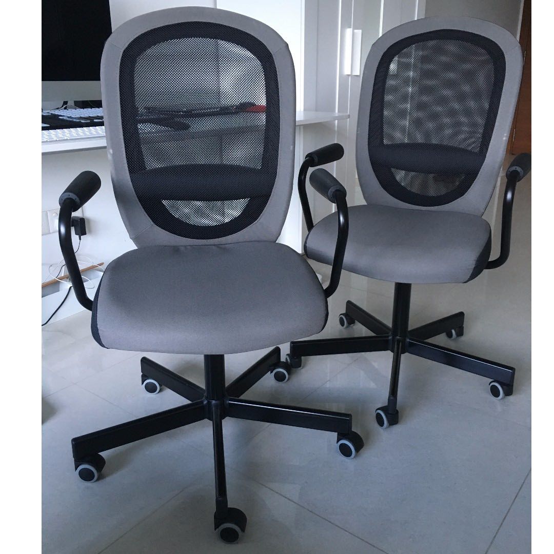 Flintan office chair vissle black new arrivals
