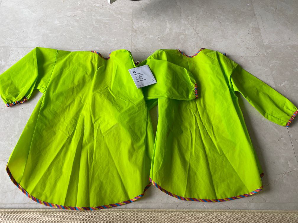 IKEA long sleeve paint aprons smocks x 2, Babies & Kids, Infant