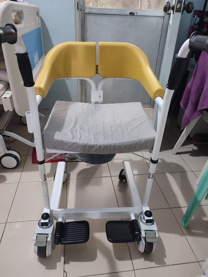 Imove Patient Lift And Transfer Chair Reviews iMOVE PATIENT LIFT AND TRANSFER CHAIR (WHEELCHAIR WITH COMMODE), Health