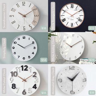 INSTOCK Modern Minimalist Clock