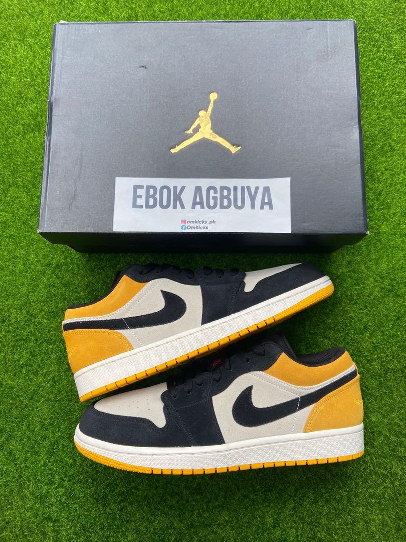 J1 Low University Gold, Men's Fashion, Footwear, Sneakers on Carousell