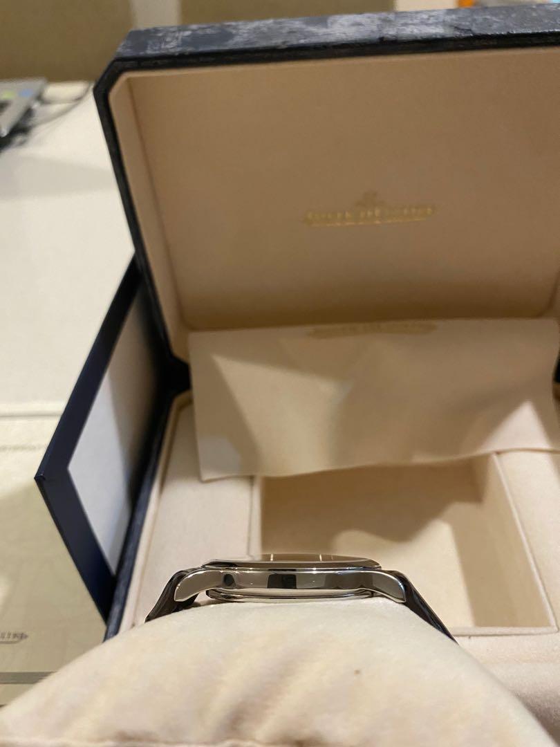 Under local dealer warranty.Jaeger LeCoultre Master Control Date ref