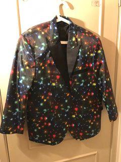 Japanese Silk Galaxy Suit Jacket