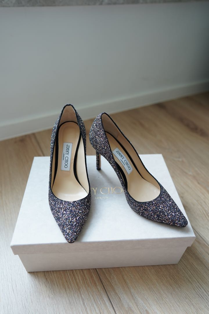 Jimmy Choo 85 Romy twilight Carousell