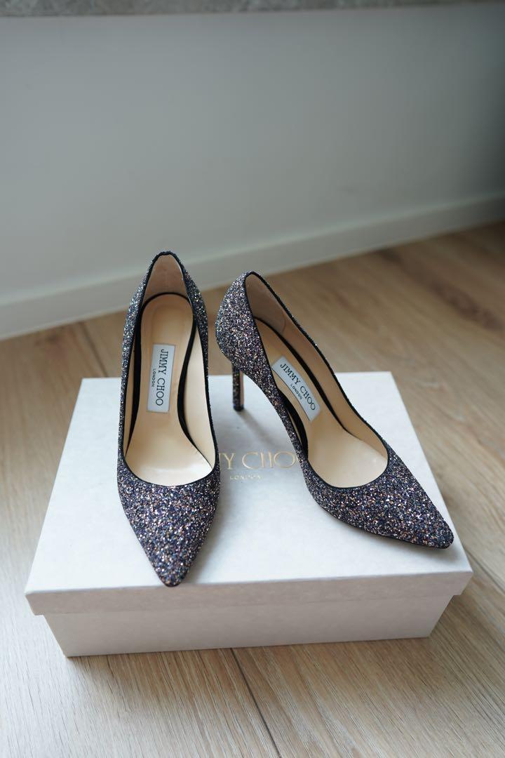 Jimmy Choo 85 Romy twilight Carousell