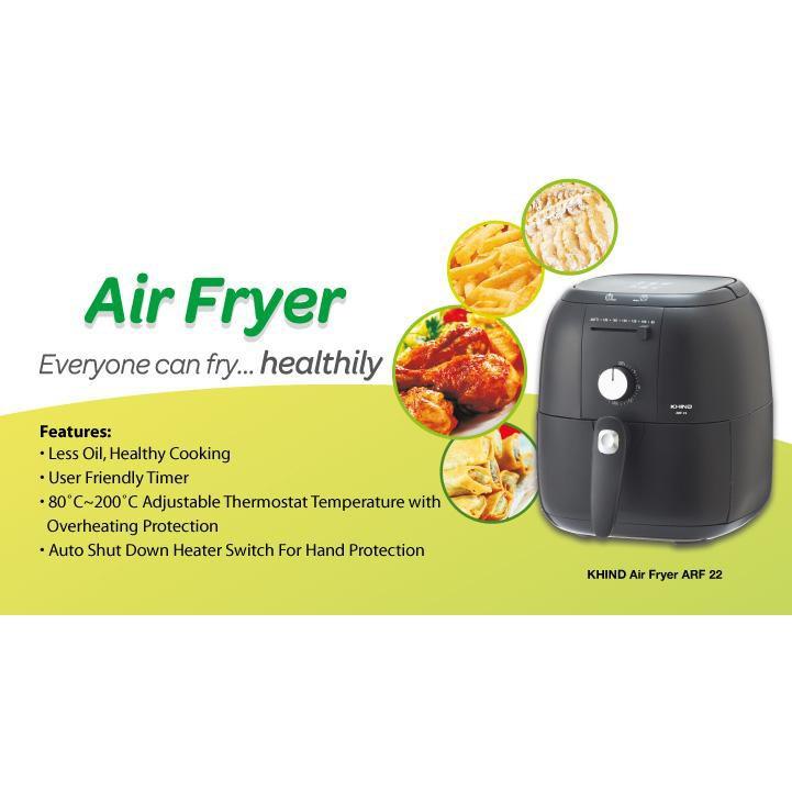 Khind air fryer arf22 hot sale