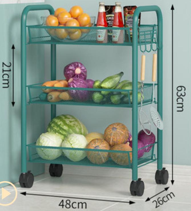 Kitchen trolley / Rack trolley, Furniture & Home Living, Furniture