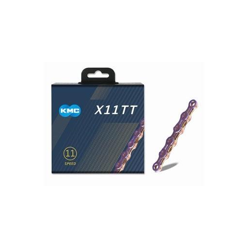 KMC X11 TT Neo Chrome Oil Slick Chain 11 speed bicycle chain