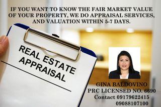 Know the fair Market Value of your Property - Real Estate Appraisal