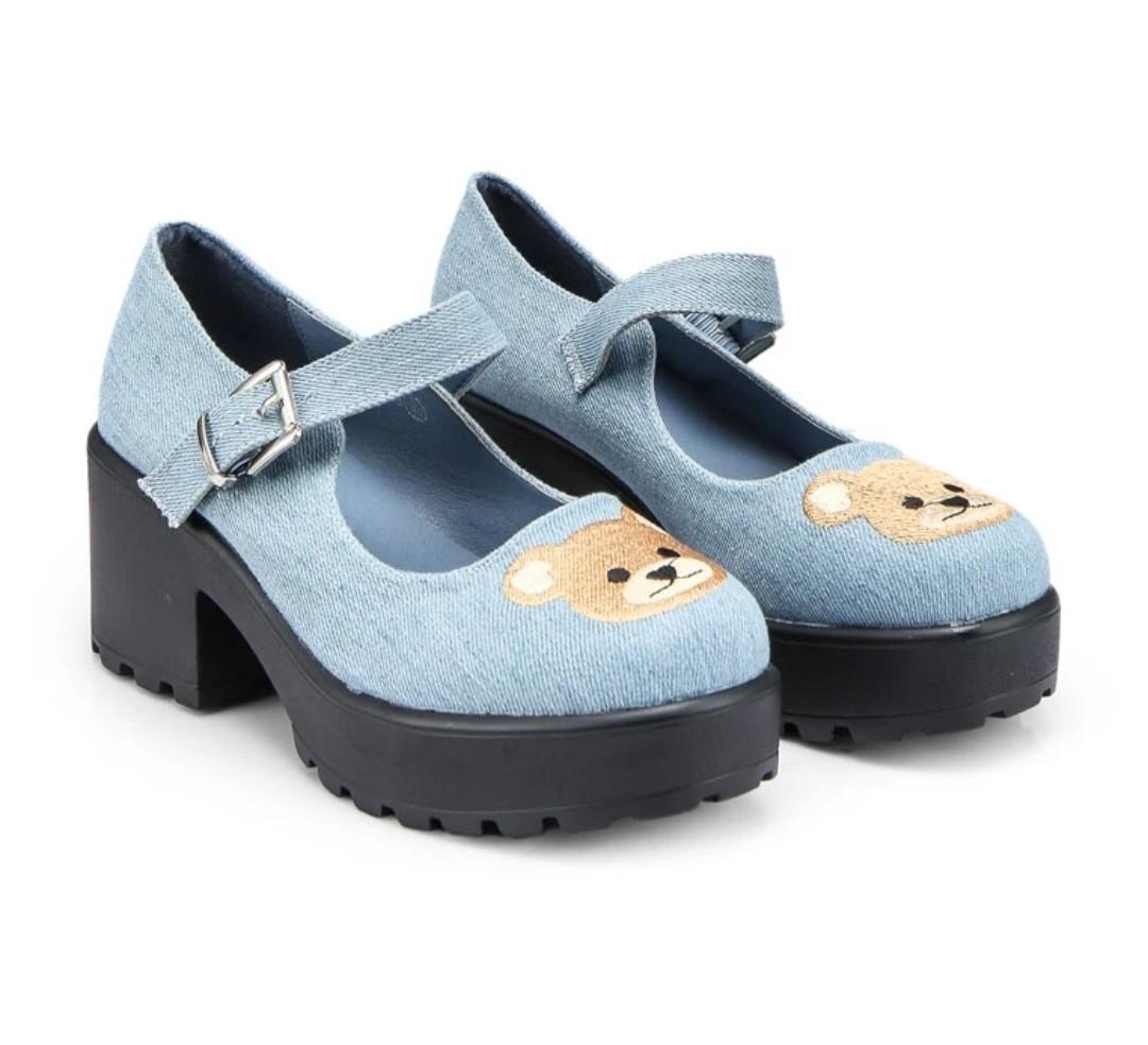 Koi Footwear Teddy Bear Mary Janes Shoes, Women's Fashion, Footwear, Sneakers on Carousell