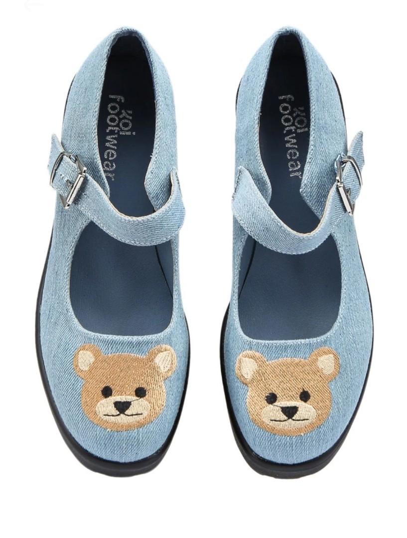 Koi Footwear Teddy Bear Mary Janes Shoes, Women's Fashion, Footwear, Sneakers on Carousell