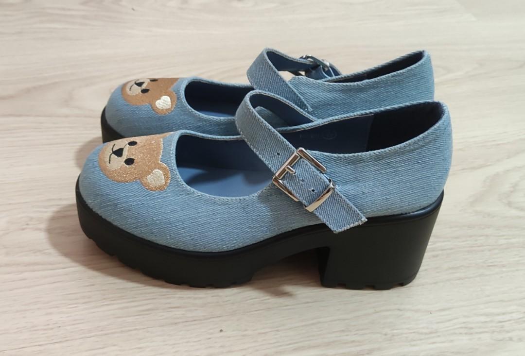 Koi Footwear Teddy Bear Mary Janes Shoes, Women's Fashion, Footwear, Sneakers on Carousell