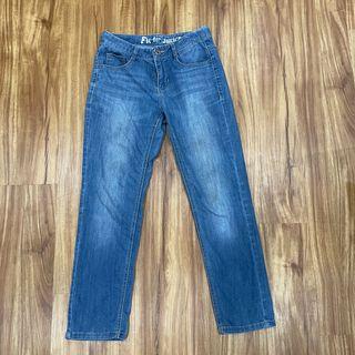 Korean straight jeans
