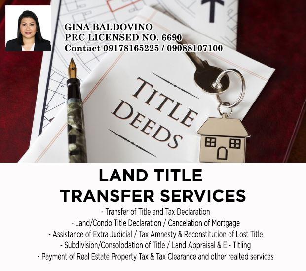 Hassle-Free Property Title Transfer & Documentation Services | Metro Manila (Category: Others) located in Taytay. Submitted by thepottershandrealty (Listing ID 1154368667, Image 1). Description: Bought or inherited a property? Let us handle the paperwork for you! Avoid the stress, long queues, and complicated government processes. At The Potter's Hand Realty & Management Corporation, we provide professional and reliable property documentation and