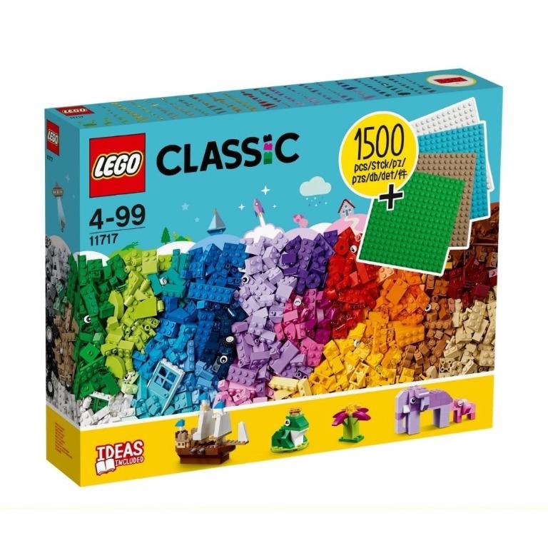 LEGO Classic 11717 Bricks Bricks Plates 1504 Pieces HZ1214