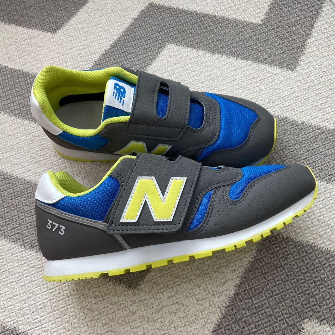 New balance 373 enfant cyan hot sale