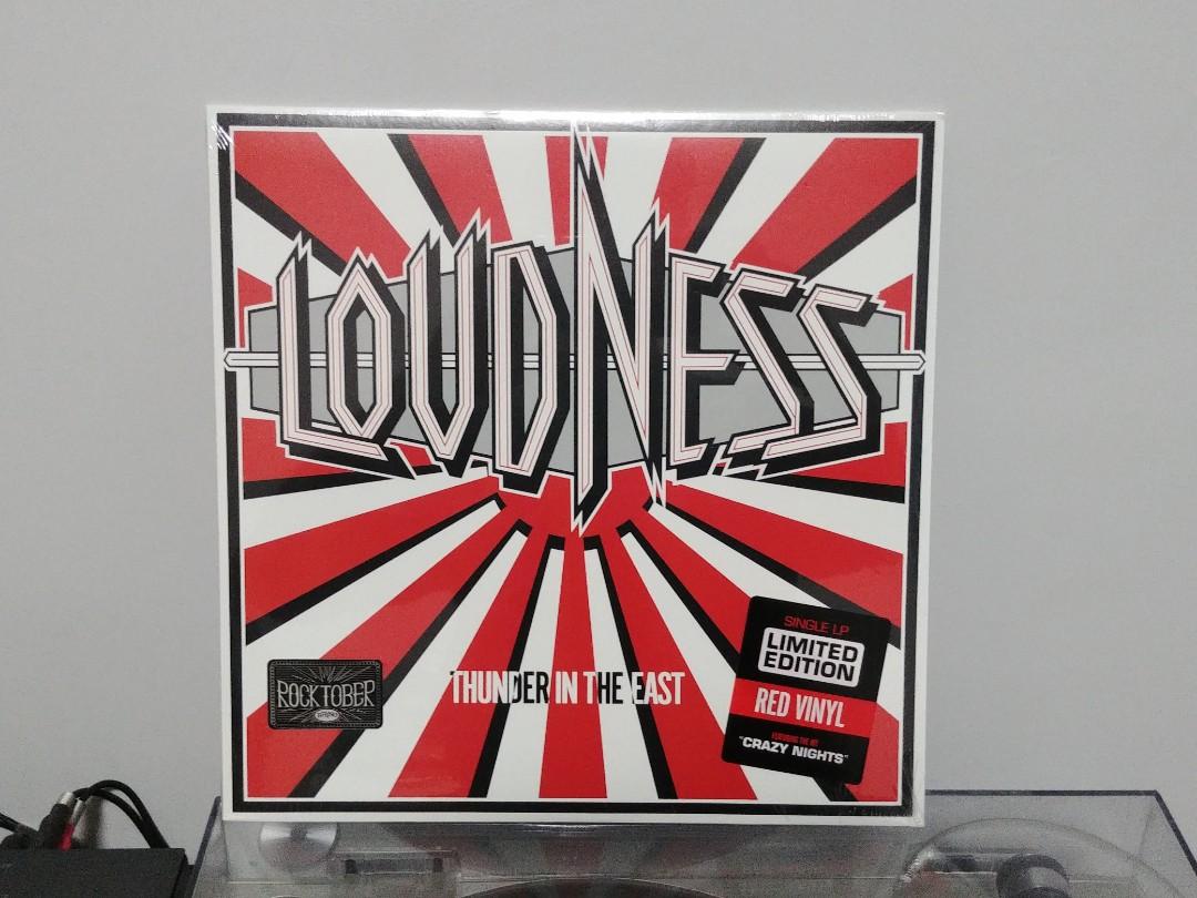 Loudness Thunder in the east ( brand new sealed , red vinyl 12