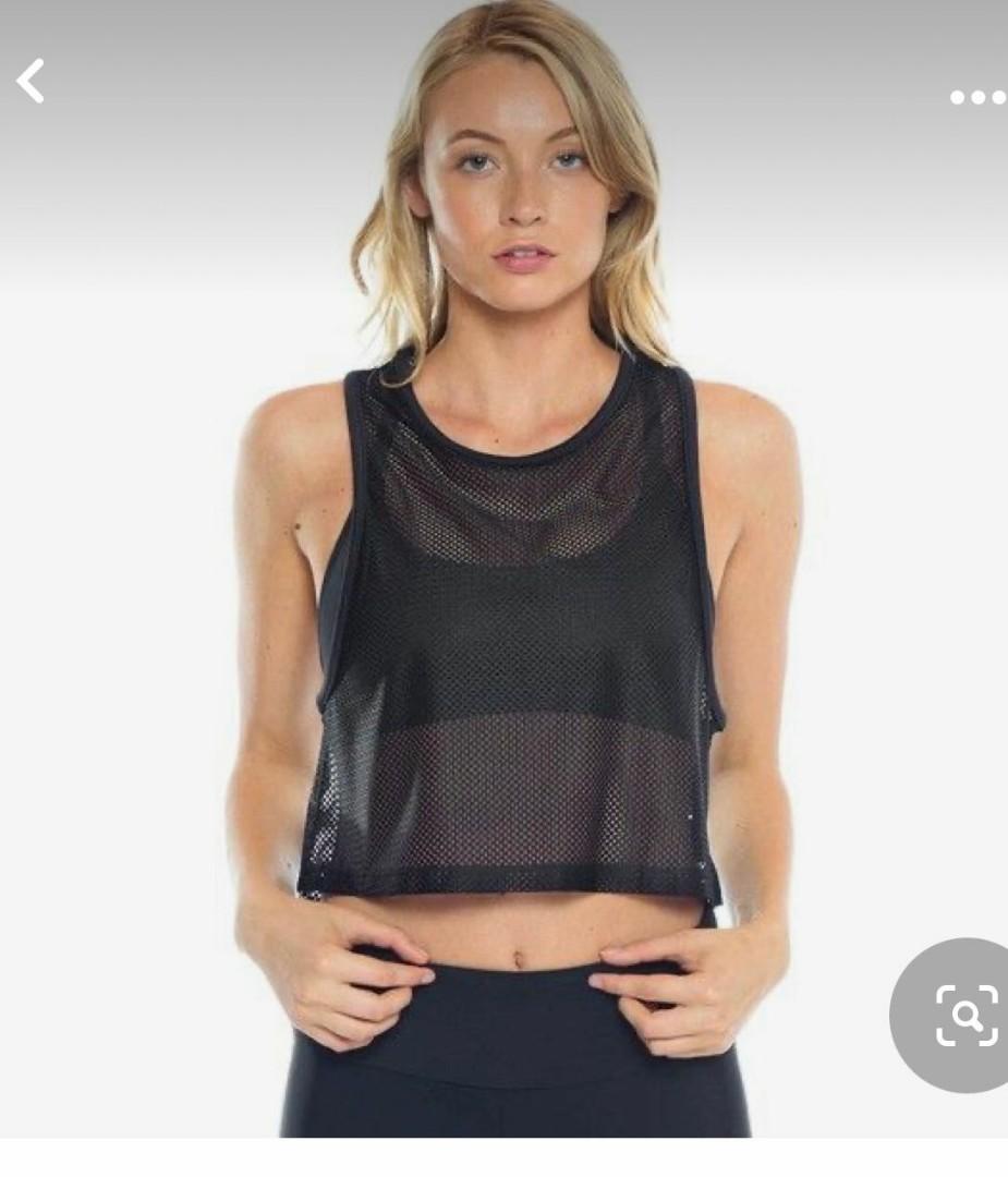 LULULEMON LAB CROP TOP WOMEN'S, Fesyen 