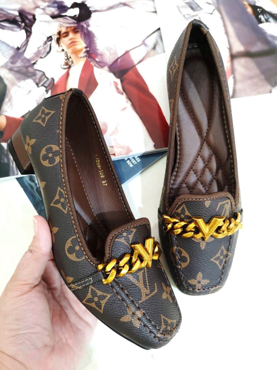 Lv high heels hotsell