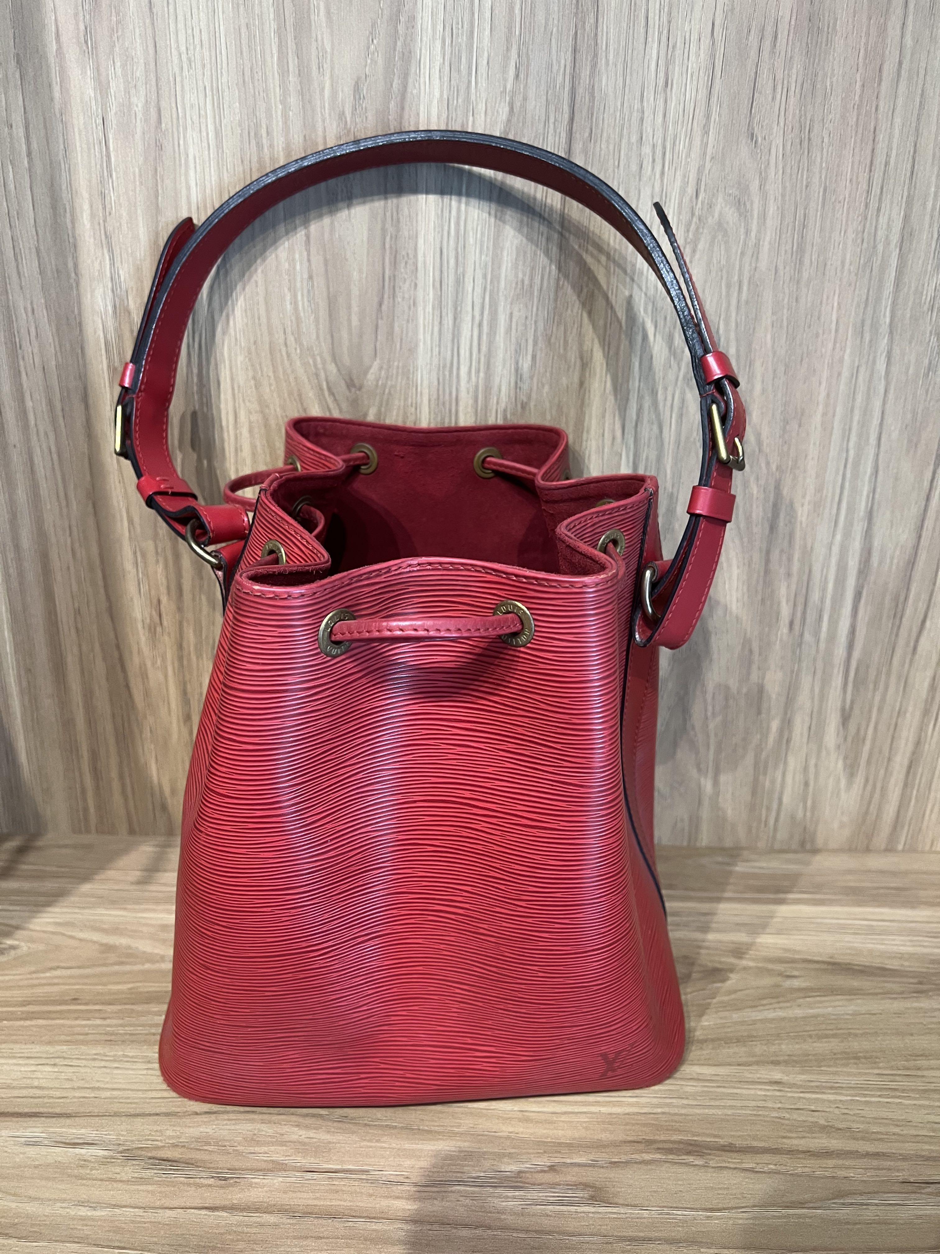 Louis Vuitton Vintage Louis Vuitton Petit Noe Red Epi Leather