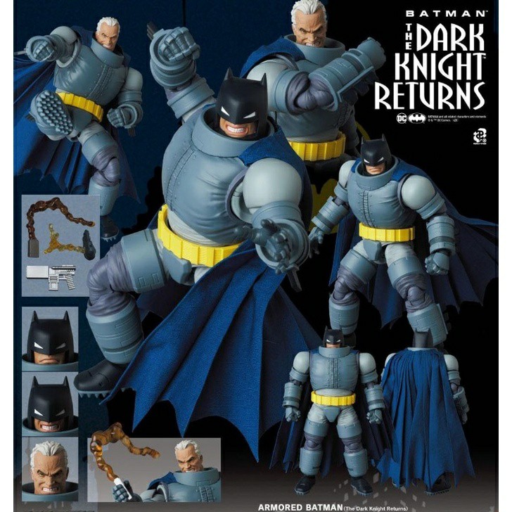 Mafex Batman Armored The Dark Knight Returns, Hobbies & Toys, Toys