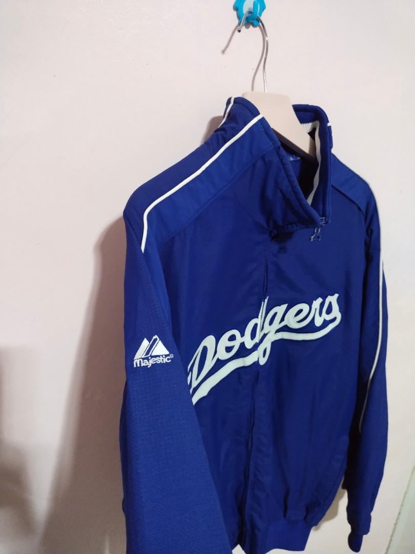 Los Angeles Dodgers MLB Majestic Zip-Up Jacket Sz Large Therma