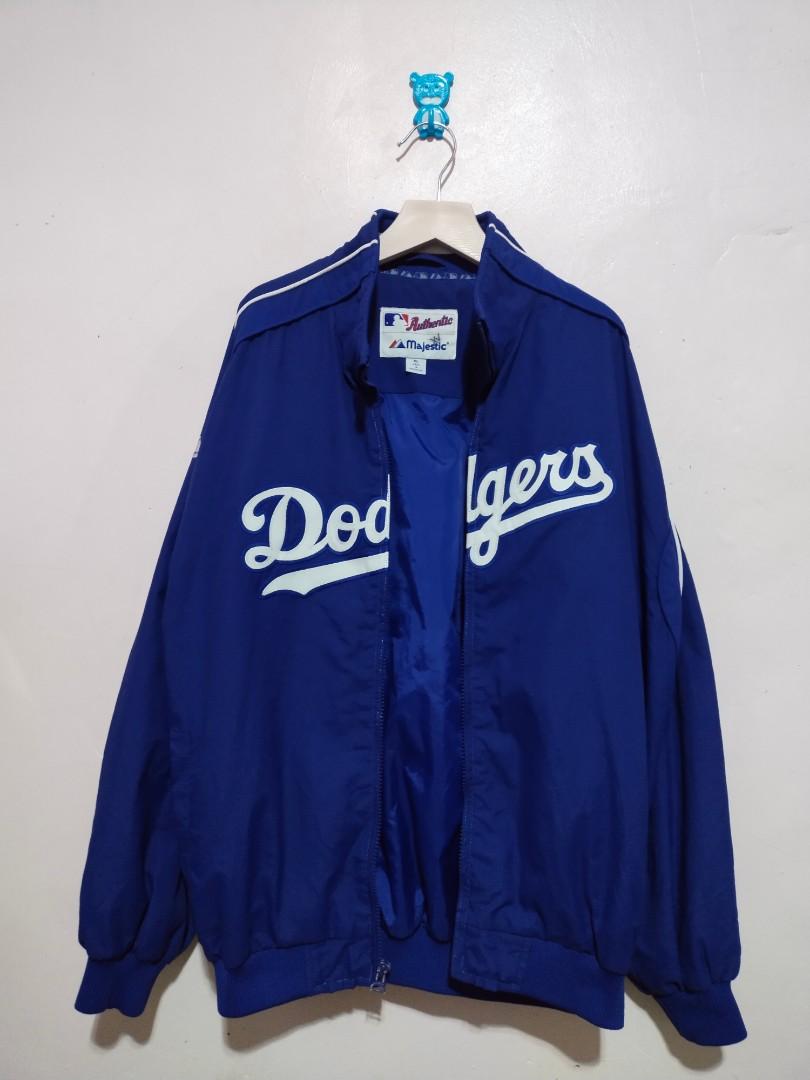 LOS ANGELES DODGERS MAJESTIC MARVIN BOMBER JACKET- MENS BLACK