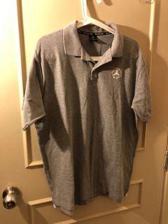 Mercedes-Benz Grey Polo Shirt
