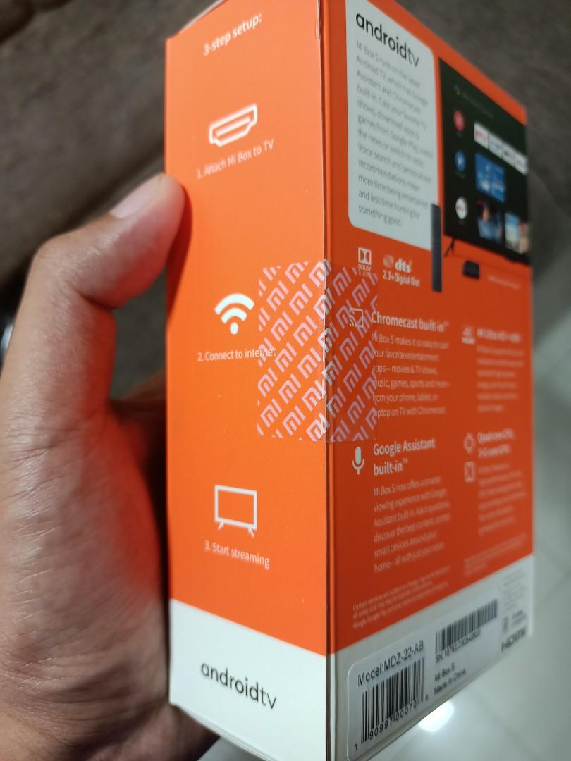 Mi box S Android Tv (Category: Entertainment Systems & Smart Home Devices) located in Pasig City. Submitted by Mpatron (Listing ID 1154400008, Image 2). Description: brandnew sealed android tv box watch youtube and netflix on ordinary led tv..