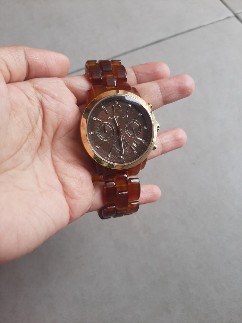 michael kors brown watch