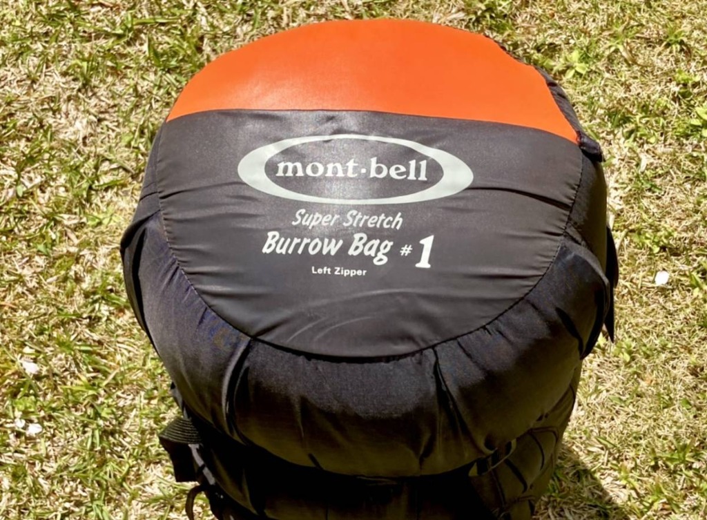 Mont-bell 露營戶外睡袋Super Stretch Burrow Bag #1 Shuffle 睡袋
