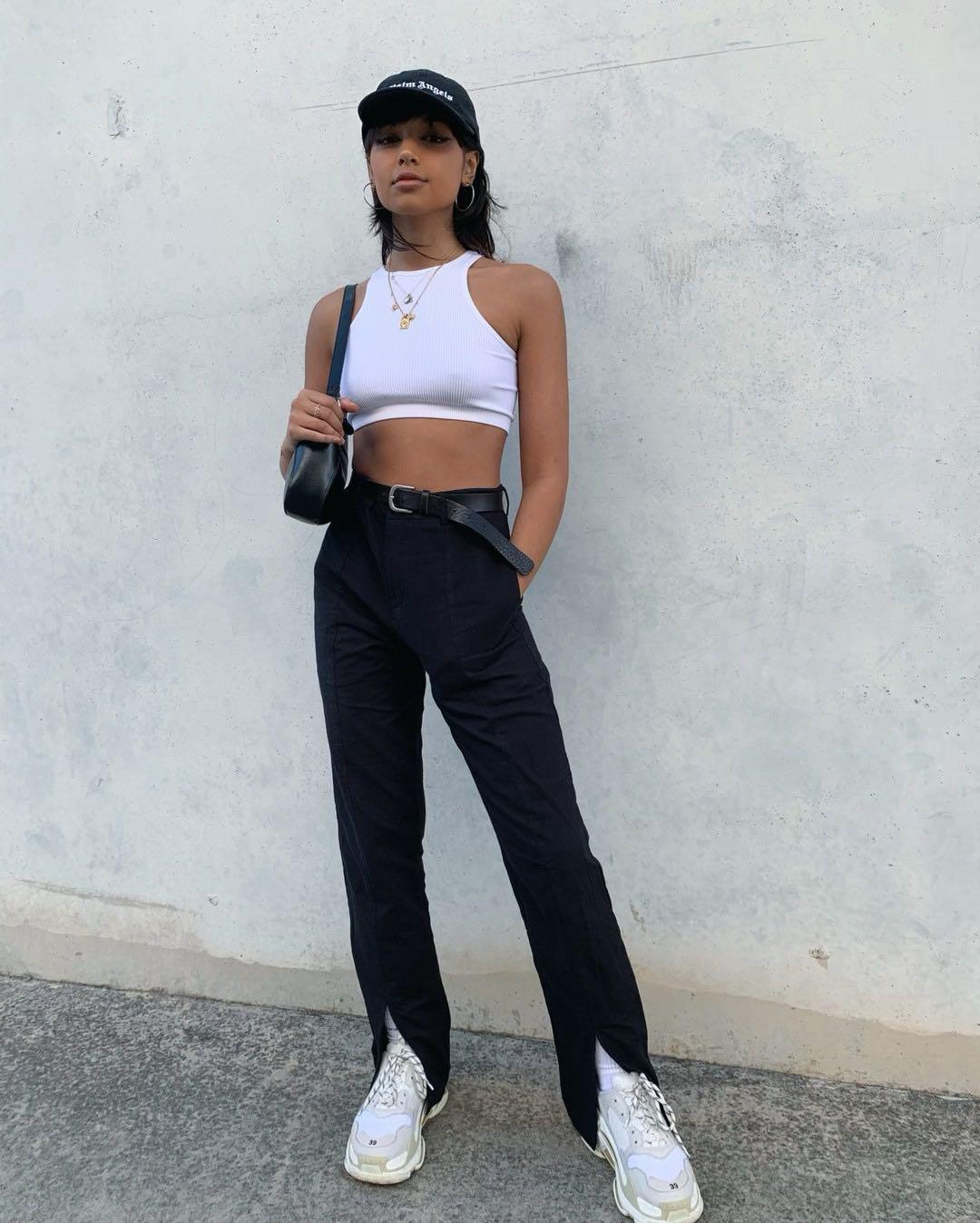 Gesta trouser in black Clearance