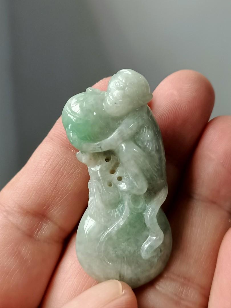 Natural A Jade Monkey pendant Women s Fashion Jewelry