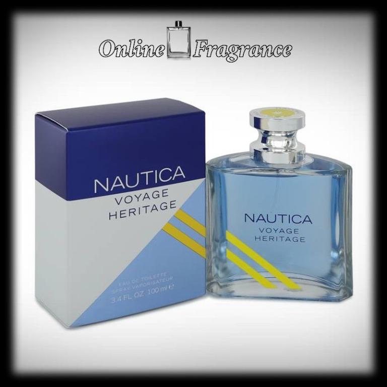 Nautica (Fragrances) Voyage Heritage 100ml Edt Spray for Men, 100  Milliliters
