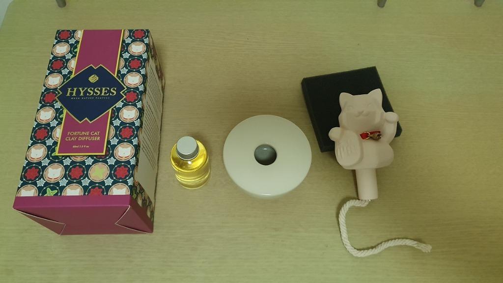 NEW HYSSES Fortune Cat Clay Diffuser, Beauty & Personal Care, Fragrance ...