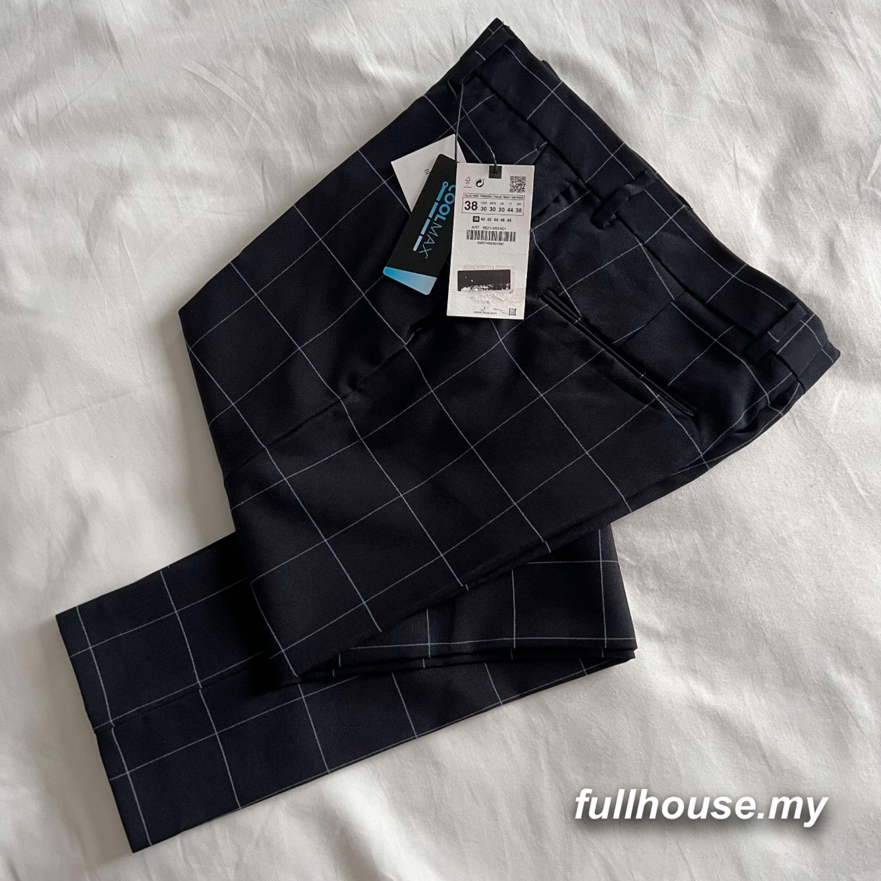 Zara Man Basic Collection Chino Stretch Pants, Size 34 (US), Nwt | eBay