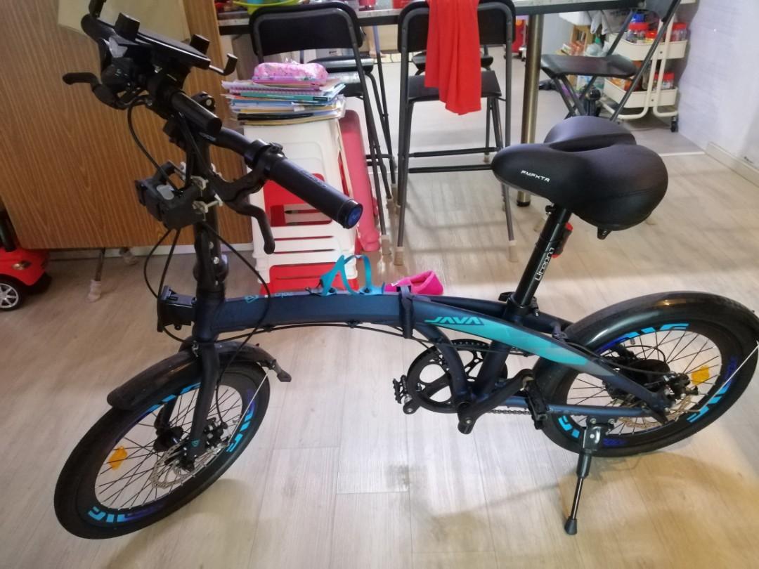 Java zelo folding bike price clearance