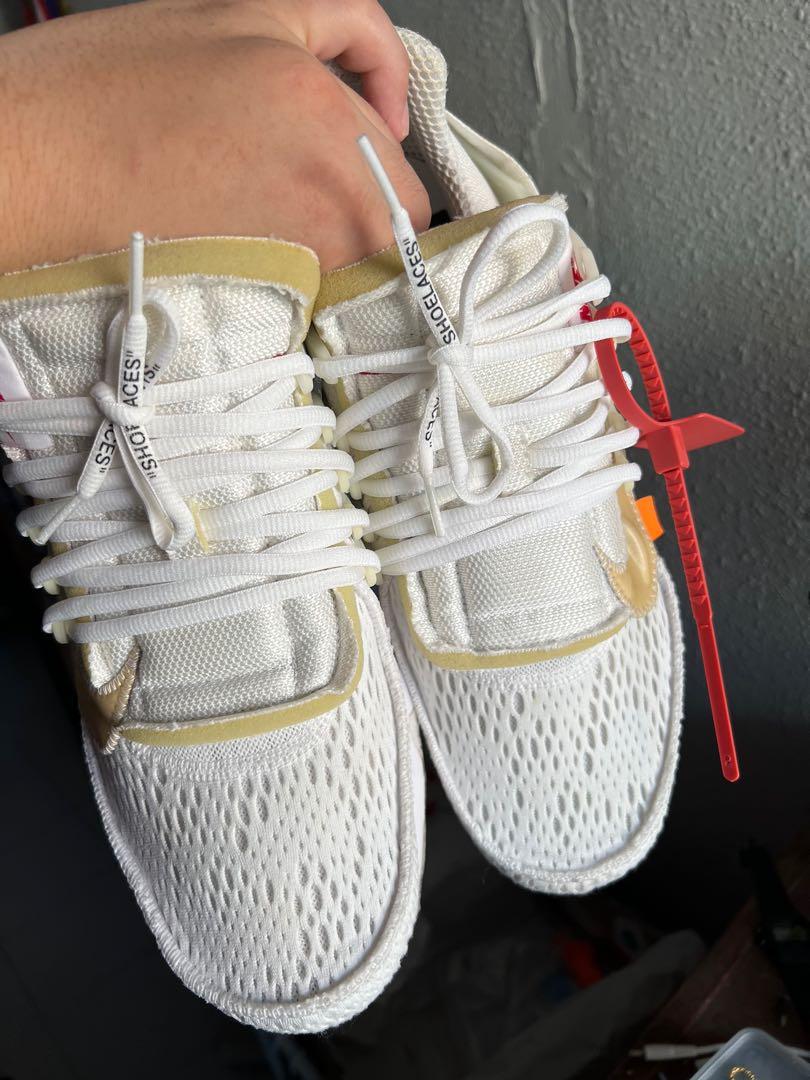 Off white presto white laces top