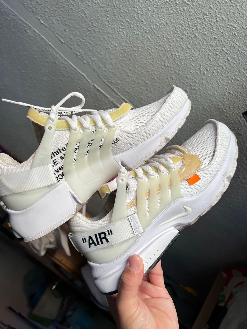 Nike Off White Air Presto White Men s Fashion Footwear Sneakers