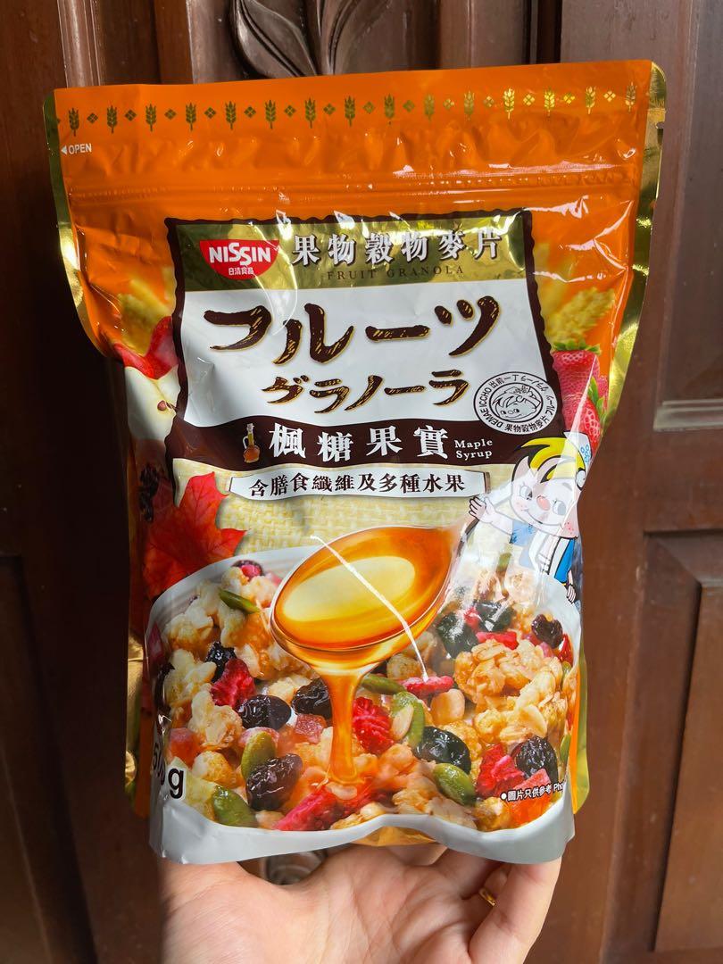 Nissin Granola Maple Syrup Flavor, Food & Drinks, Packaged & Instant