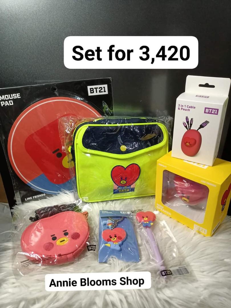 Official BT21 Tata Merch Set Hobbies Toys Memorabilia Official BT21 Tata Merch Set Hobbies Toys Memorabilia