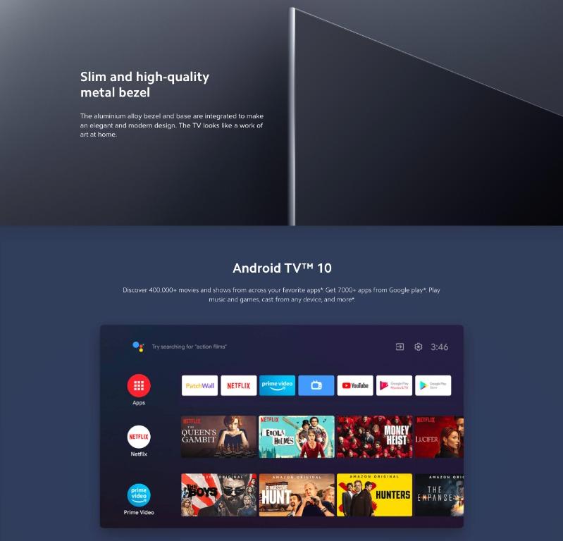 Xiaomi Q1E TV Review: 55-inch 4K TV For S$1,500?! 