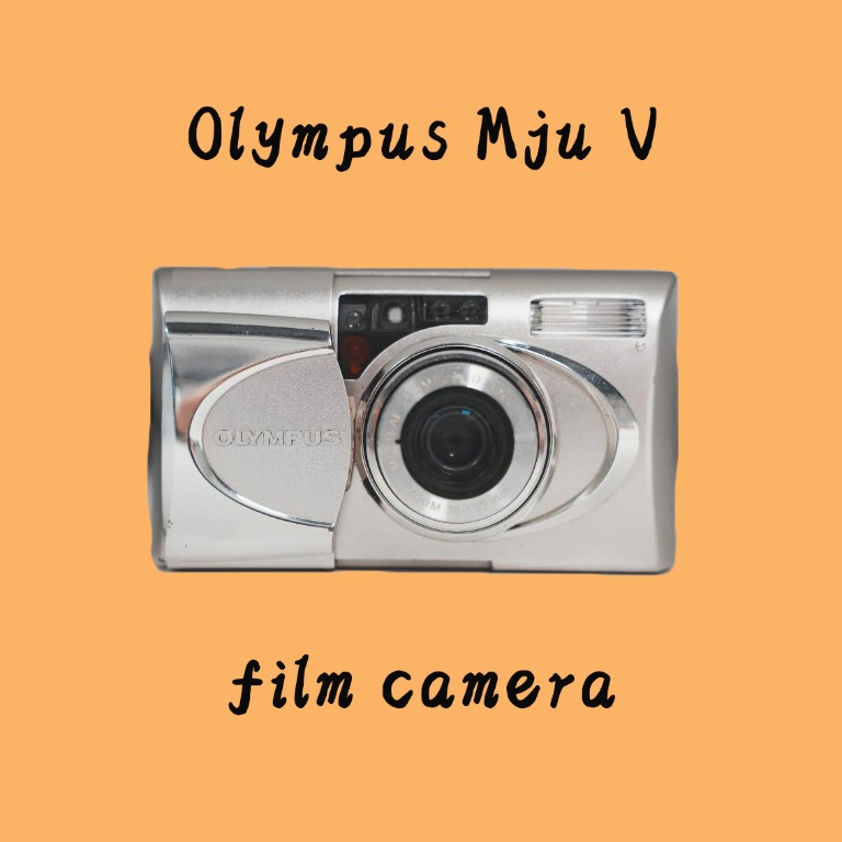 Olympus Mju 5 / Mju V Metal 35mm AF Compact Film Camera, Photography, Cameras on Carousell