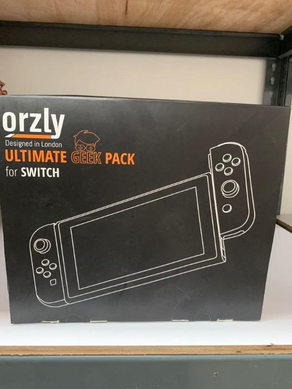 Orzly ultimate geek pack for nintendo hot sale switch