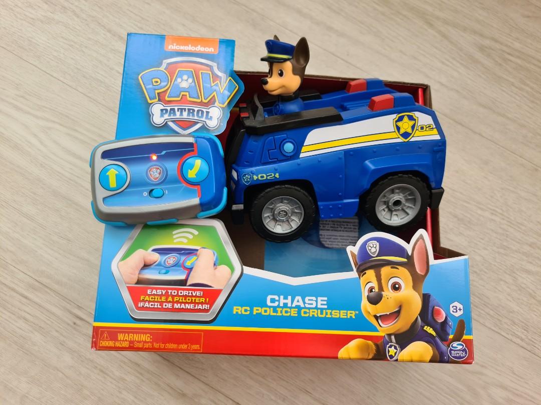Paw Patrol patroller robo dog skye helicopter chase remote control