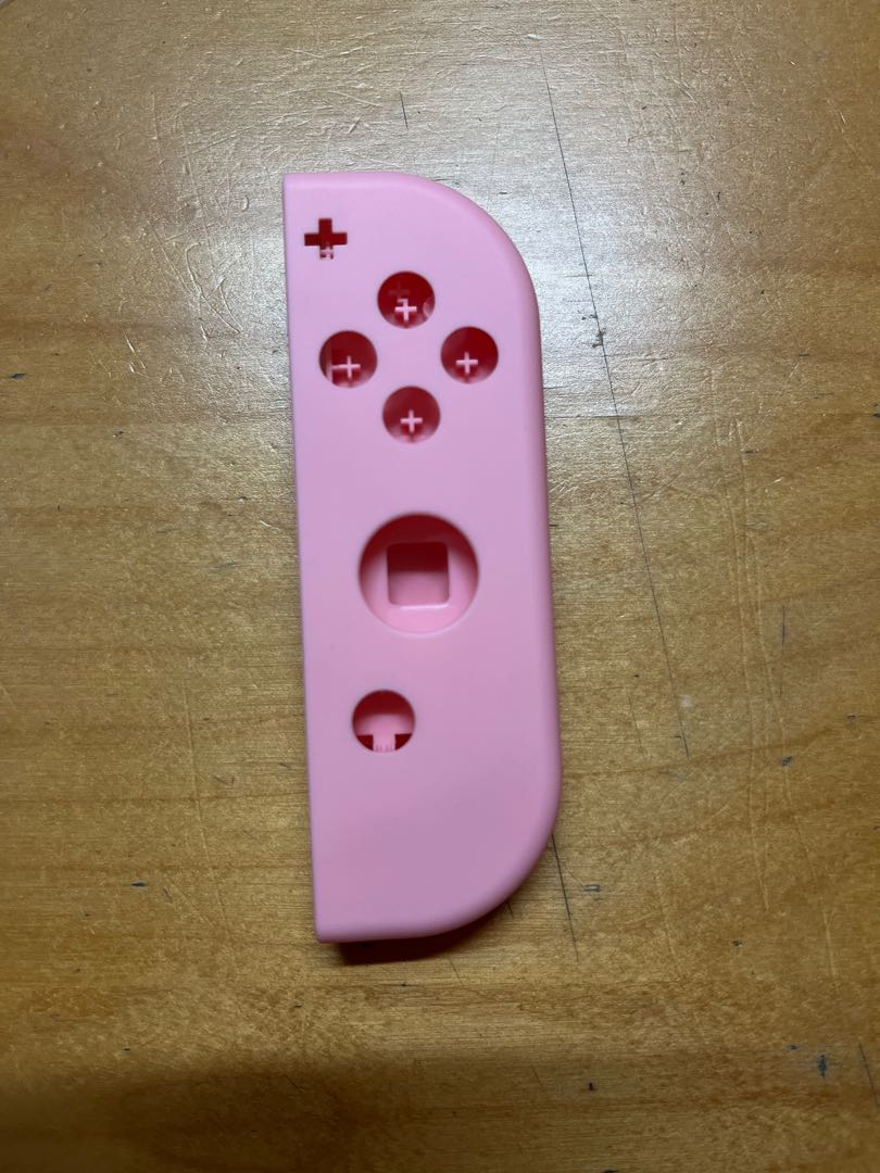 Pink SWITCH right joycon replacement shell, Video Gaming, Video Game ...