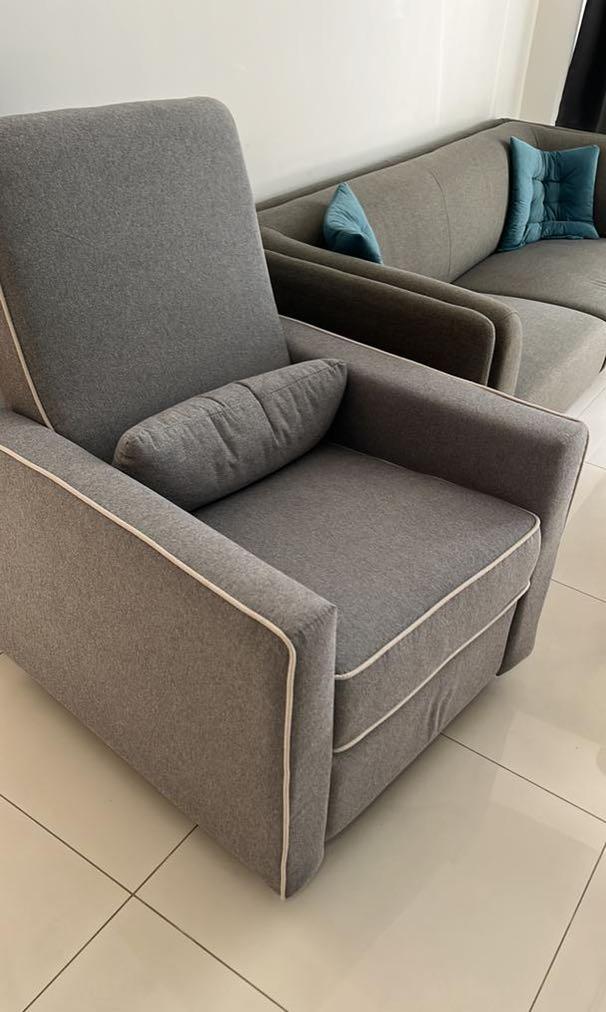 Piper Recliner & Swivel Glider breastfeeding lounge chair, Furniture