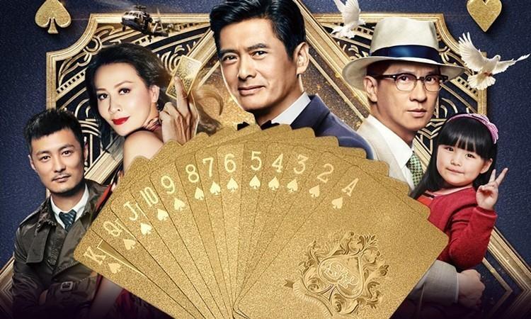 Chow Yun Fat From Vegas to Macau movie, Gold Plated Playing Cards, Gold  letterings. Bendable, waterproof, washable, fine matte. Cardistry,  illusionist, magician. PVC plastic. 周潤發, 澳门风云, Brand new, unsealed from  manufa