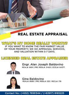 PRC Licensed Real Estate Appraiser Property Valuer